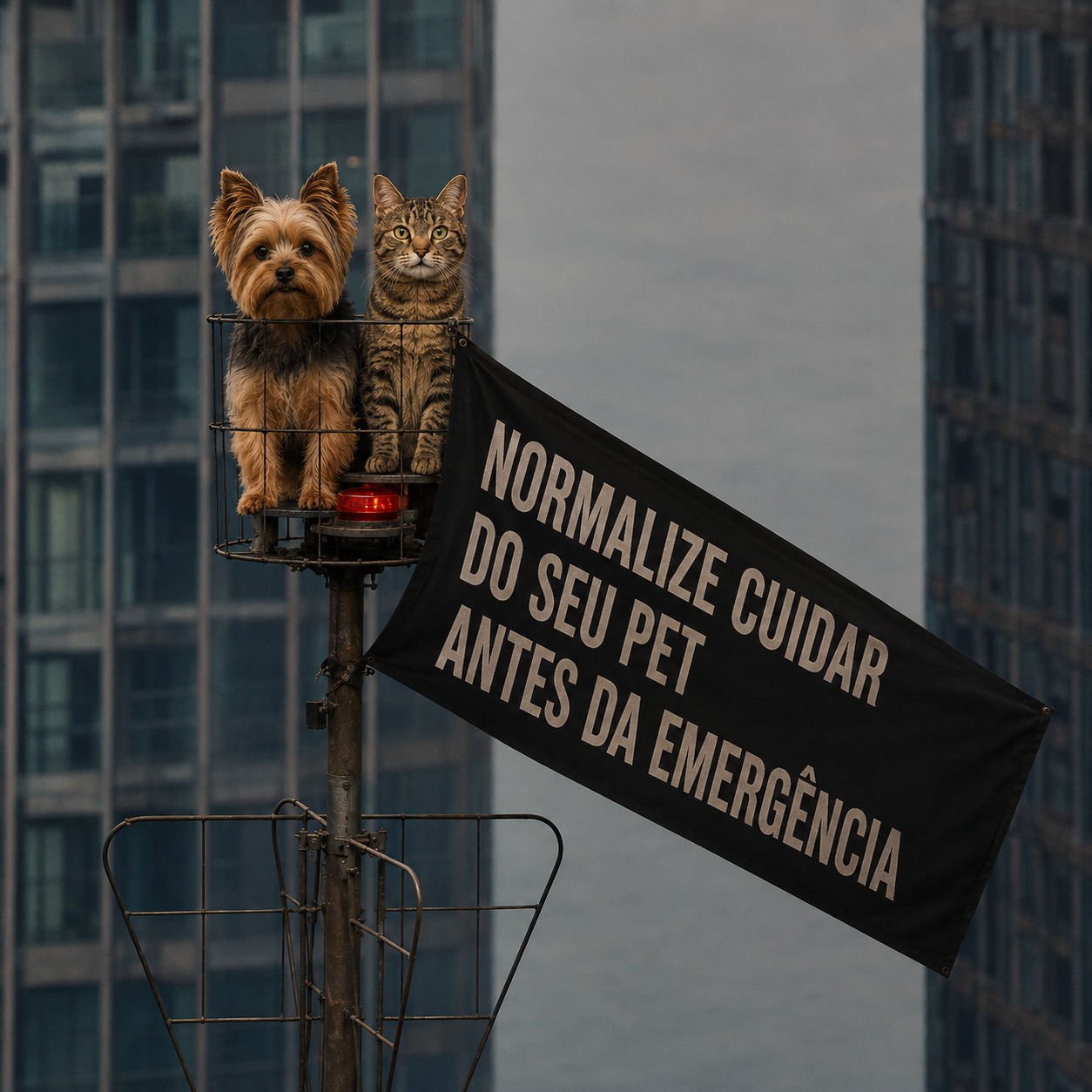 Não precisa escalar o Empire State pra provar que ama seu pet. Só precisa ter um plano de 