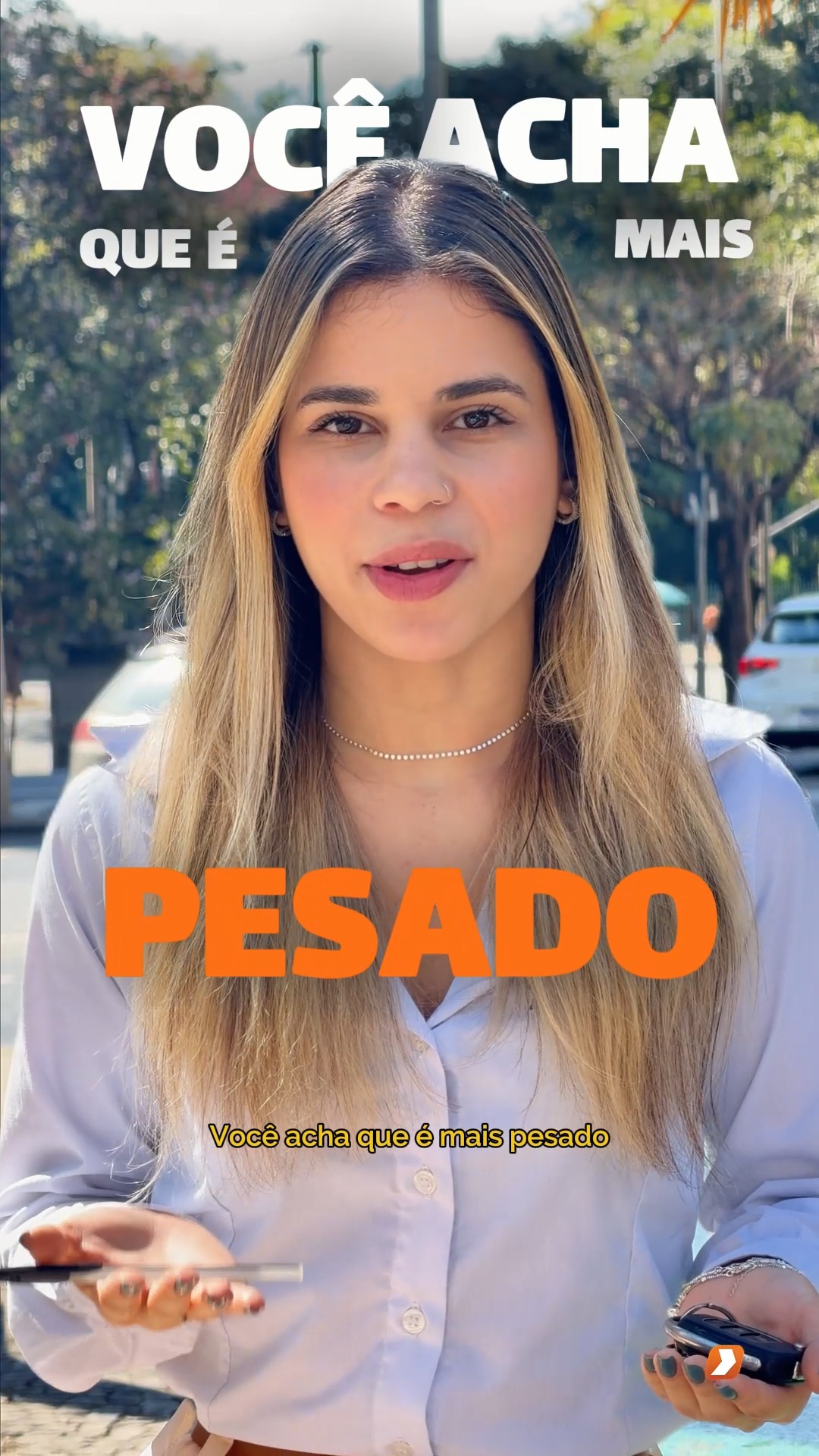 🤔 O que você acha que é mais pesado?