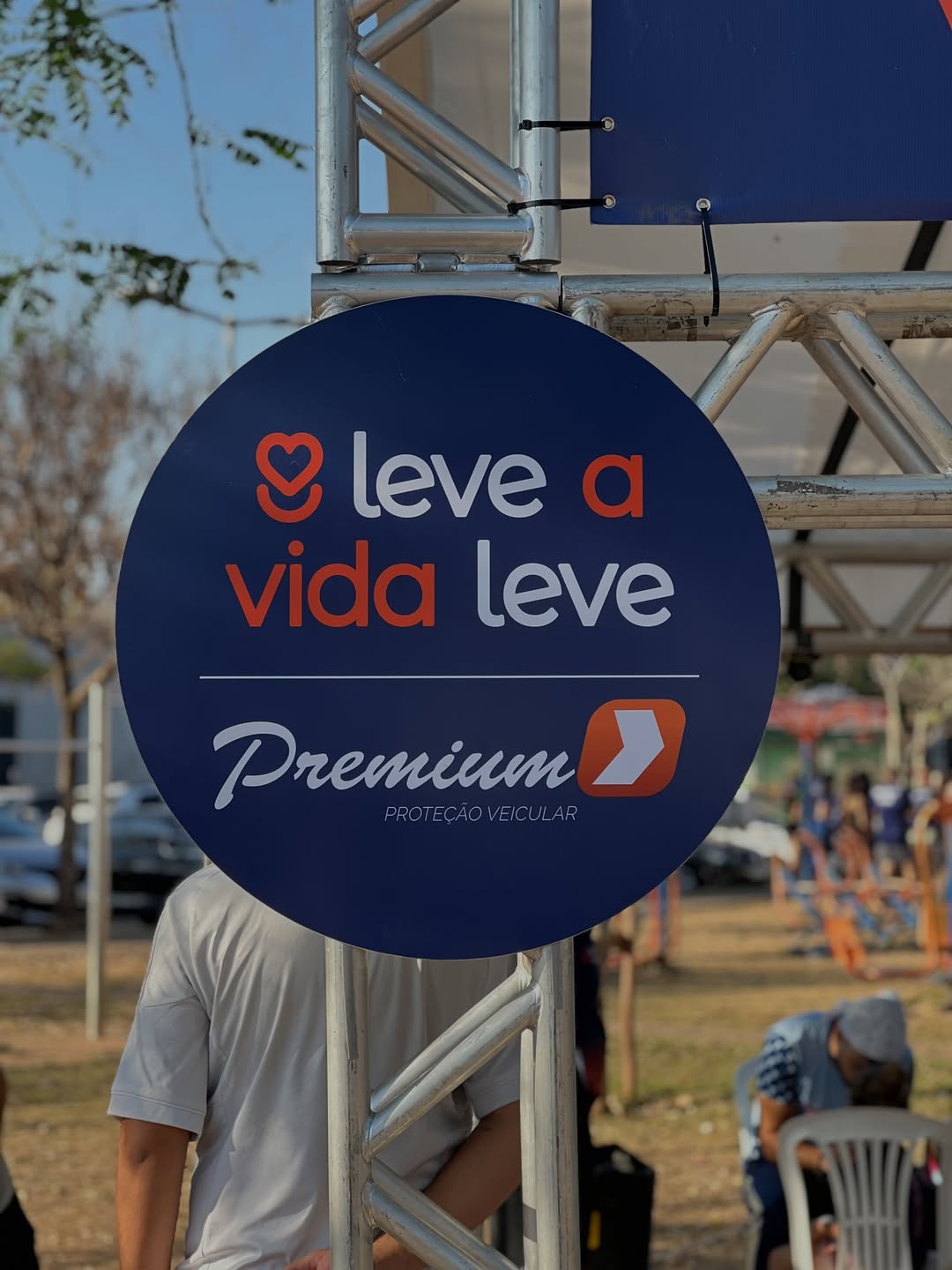 Hoje foi dia de viver mais leve. 💙