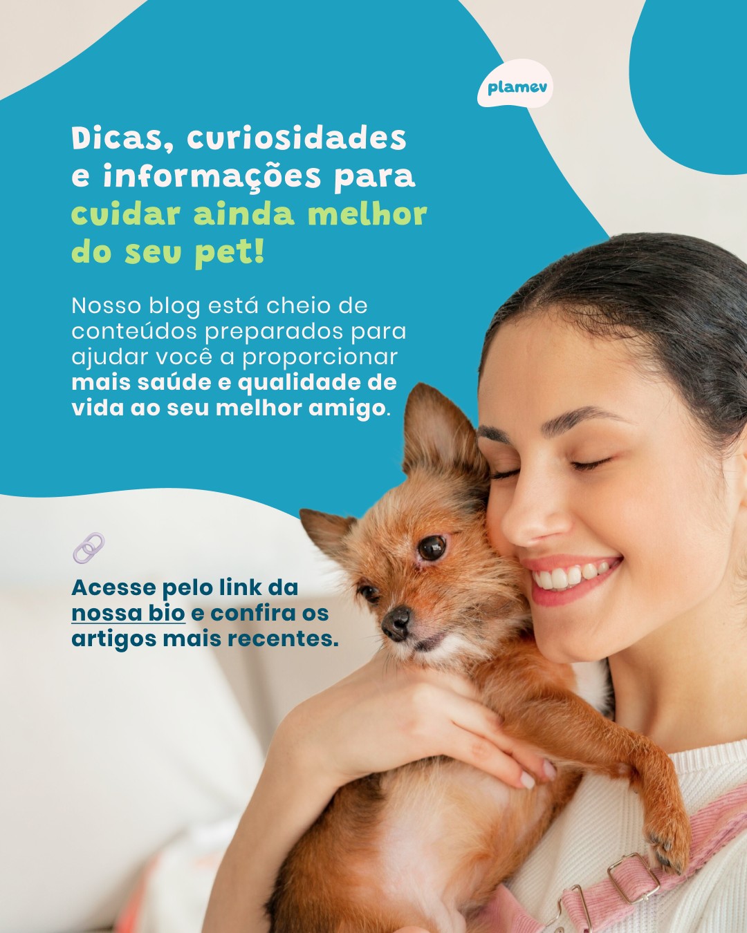 Você sabia que a Plamev tem um blog sobre o universo pet? 💻🐾