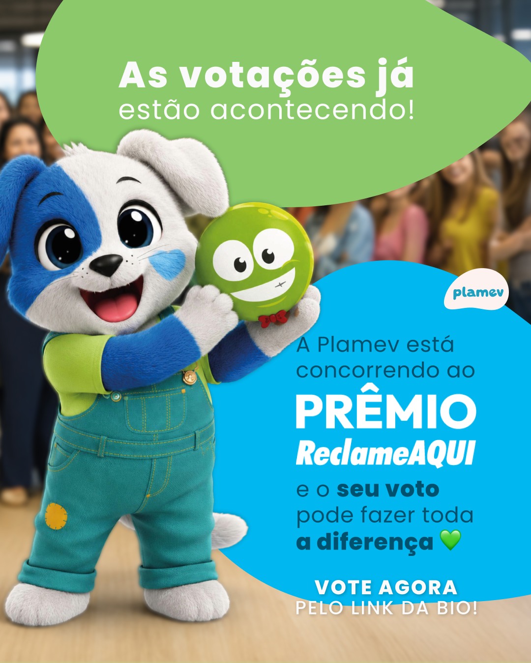A Plamev precisa de você! 🫵