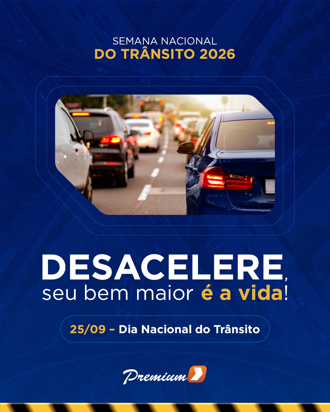 🗓️ Dia 25 de setembro é celebrado no Brasil o Dia Nacional do Trânsito!